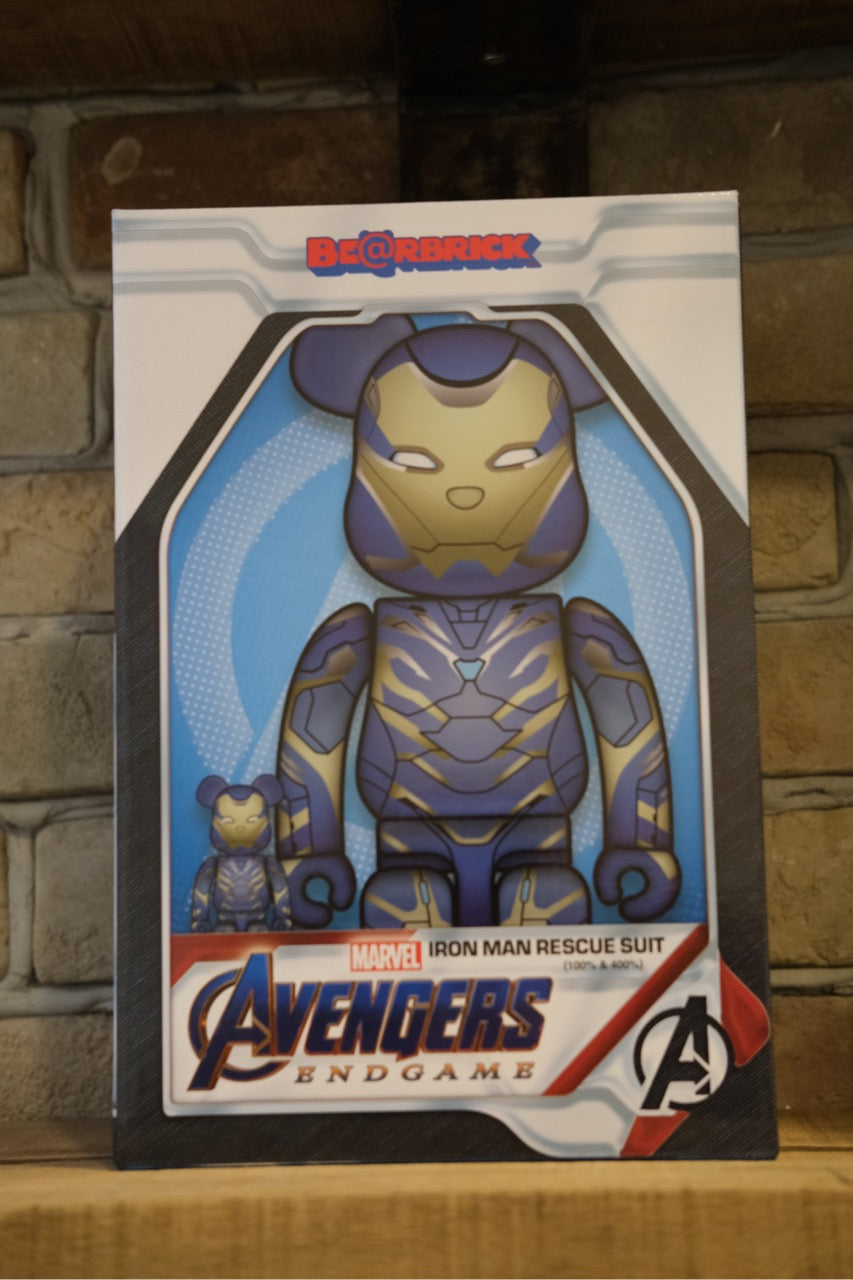 Bearbrick Iron Man Rescue Suit – Super Duper Happy Toys